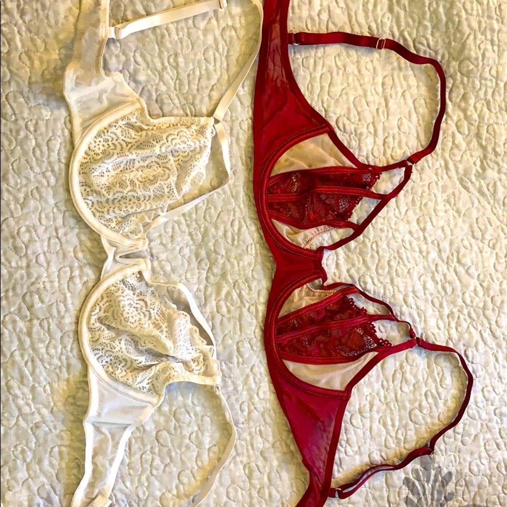 Lace bra set